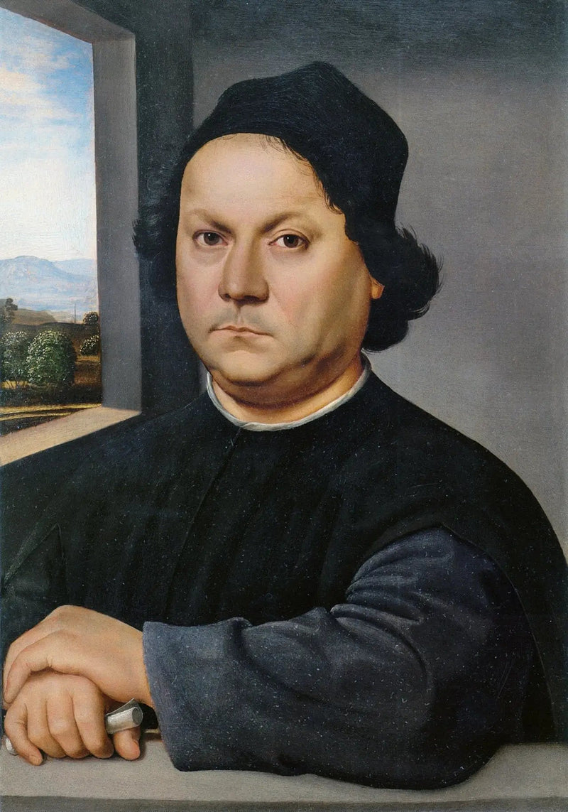Portræt af Perugino - Raphael Sanzio