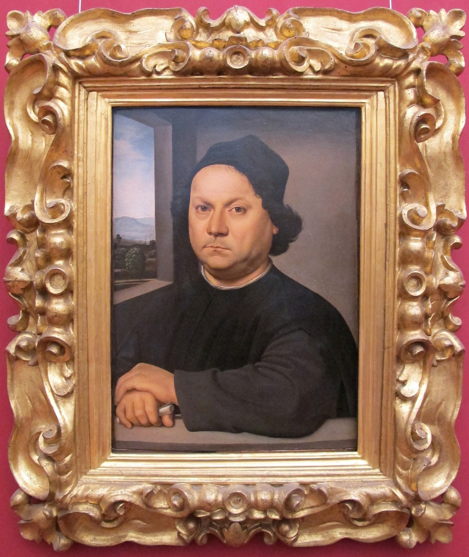 Portræt af Perugino - Raphael Sanzio
