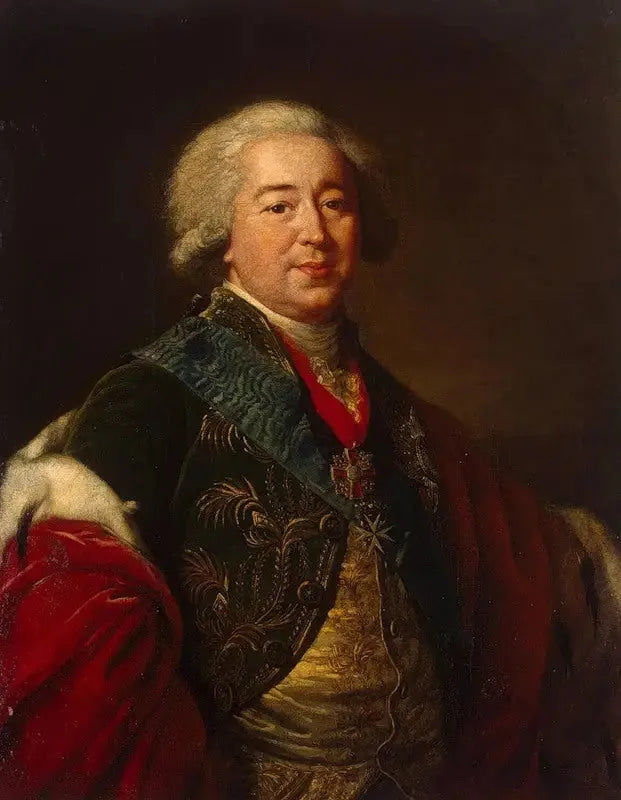 Portræt af prins Alexandre Kourakine - Elisabeth Vigée Le Brun