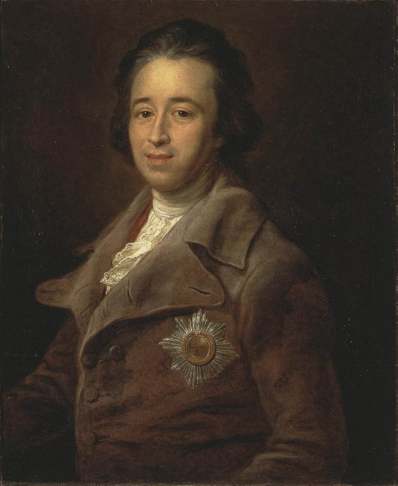 Portræt af prins B. Kourakine - Pompeo Batoni