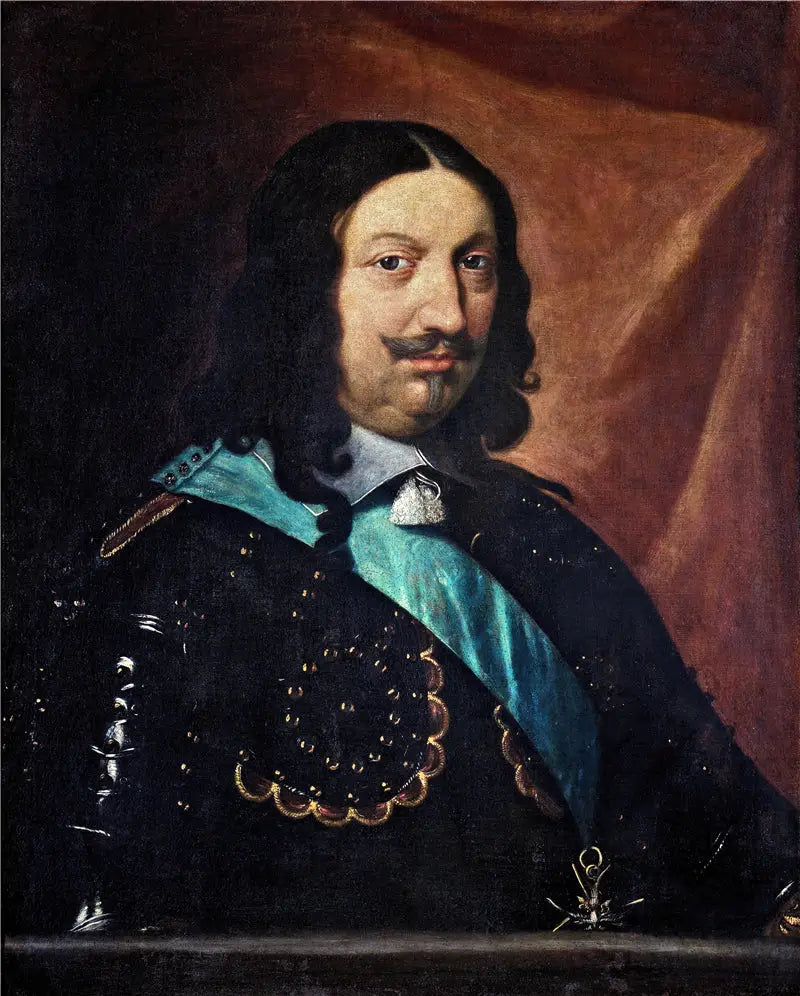 Portræt af prins Honoré II (1597-1662) - Philippe de Champaigne