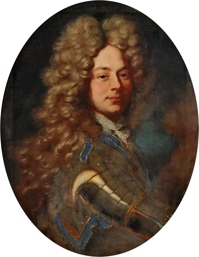 Portrait du prince Johann-Wilhelm de Saxe-Gotha - Hyacinthe Rigaud image 1 reproduction de peinture à l’huile
