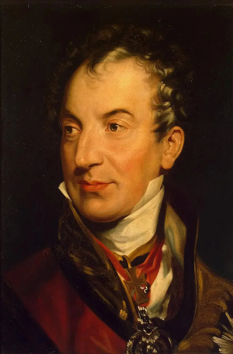 Portræt af prins Klemens Wenzel Lothar von Metternich (1773-1859) - Thomas Lawrence