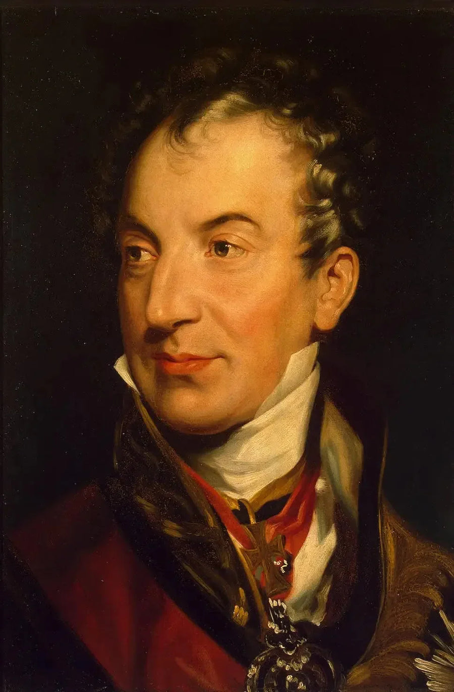 Portræt af prins Klemens Wenzel Lothar von Metternich (1773-1859) - Thomas Lawrence