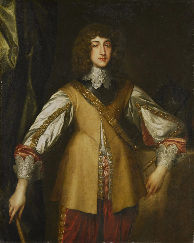 Portrait af prins Rupert (1619-1682), palatinsk greve ved Rhinen - Antoine van Dyck