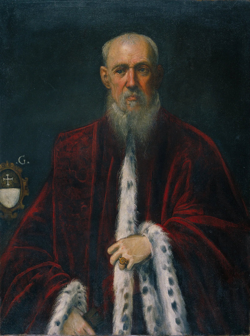 Portræt af anklageren Alessandro Gritti - Jacopo Tintoretto