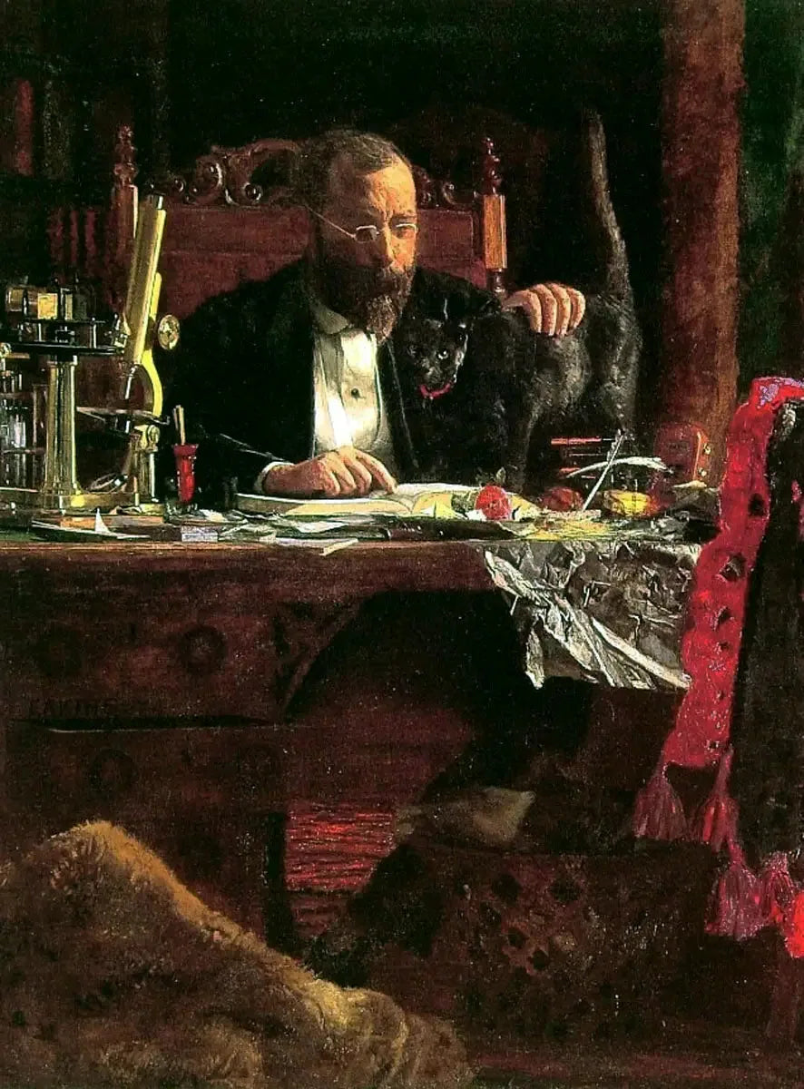 Portræt af professor Benjamin H. Rand - Thomas Eakins