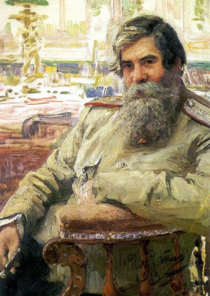 Portræt af psykiateren og neurolog V. M. Bekhterev (1913) - Ilya Repin
