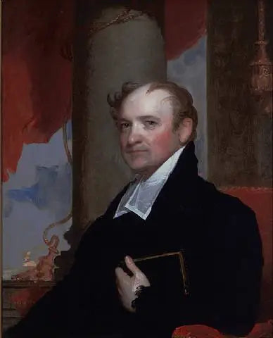Portræt af rektor John Thornton Kirkland - Gilbert Stuart