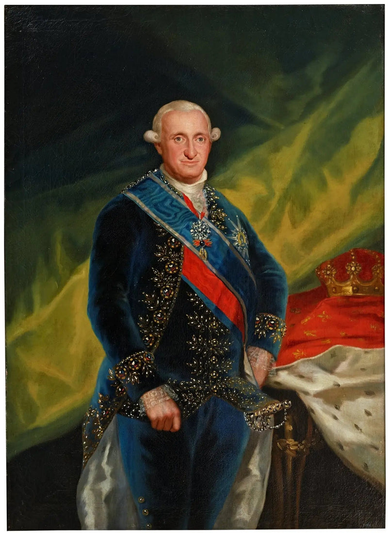 Portræt af kong Charles IV - Francisco de Goya