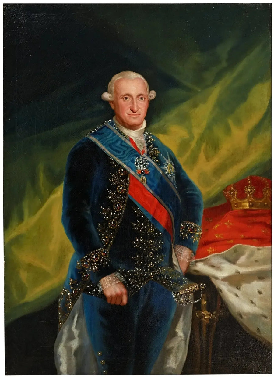 Portræt af kong Charles IV - Francisco de Goya