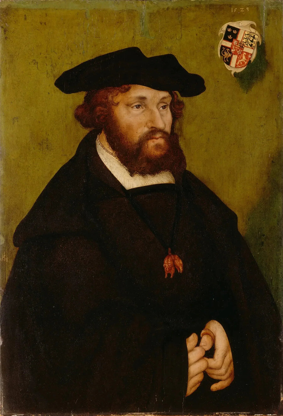 Portræt af kong Christian II af Danmark - Lucas Cranach den Ældre