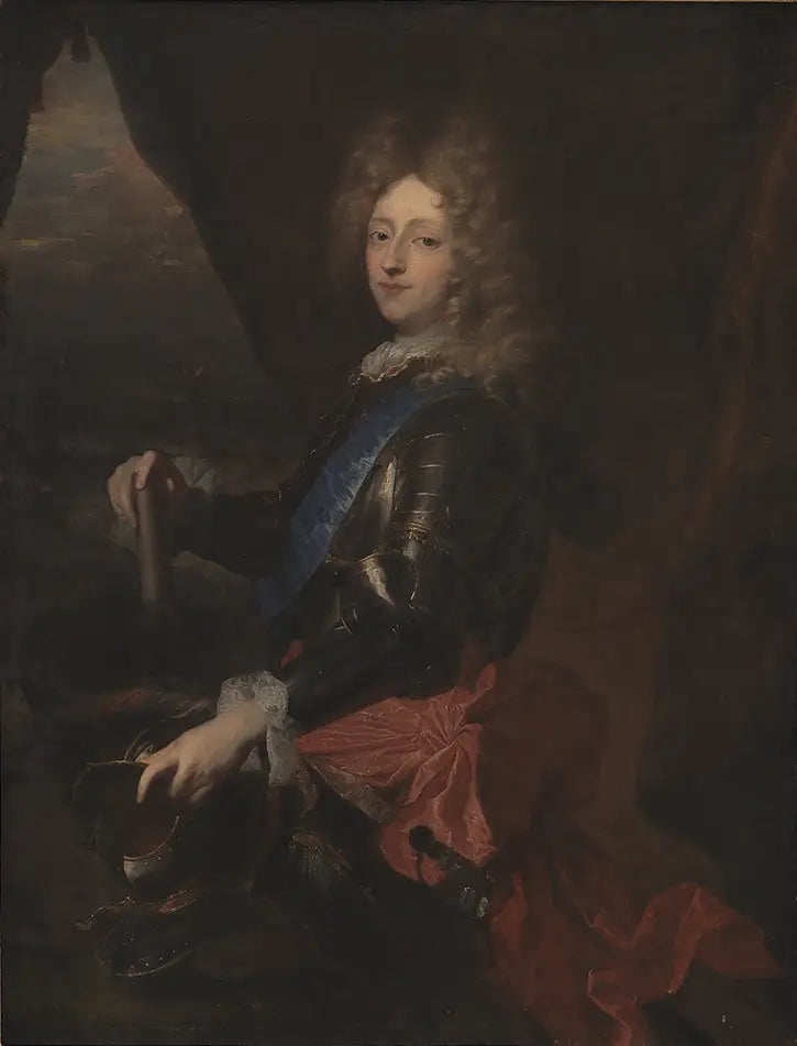 Portræt af kong Frederik IV som prins - Hyacinthe Rigaud