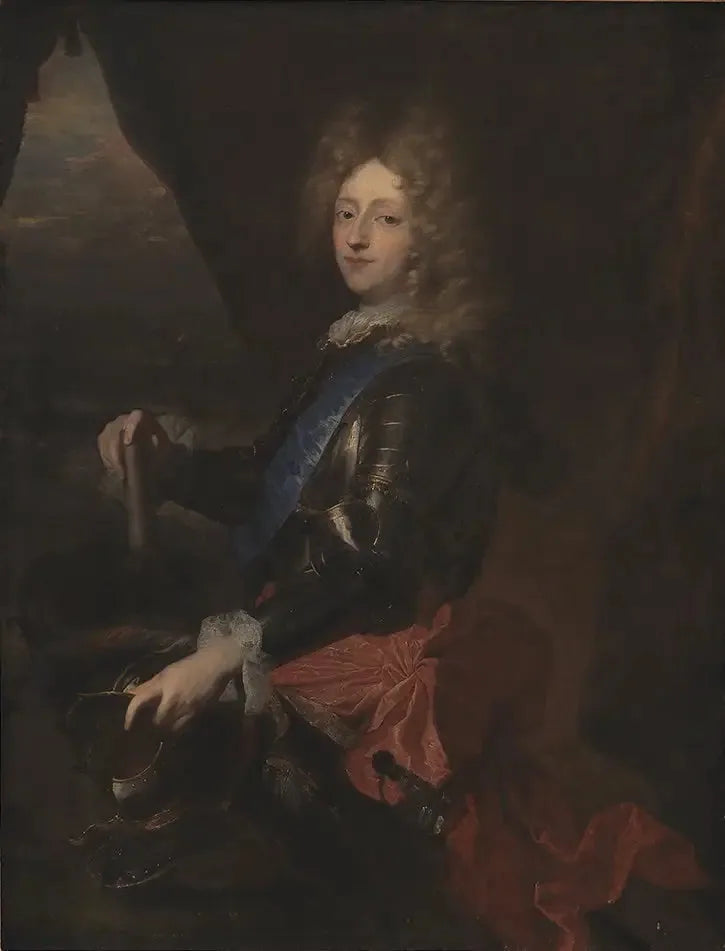 Portræt af kong Frederik IV som prins - Hyacinthe Rigaud