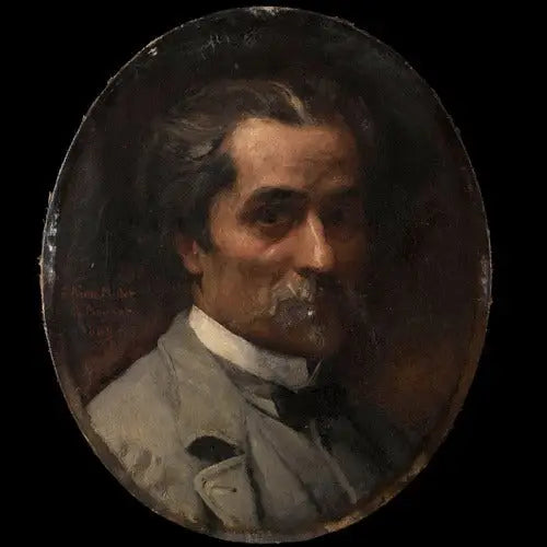 Portræt af skulptøren Aimé Millet - Léon Bonnat