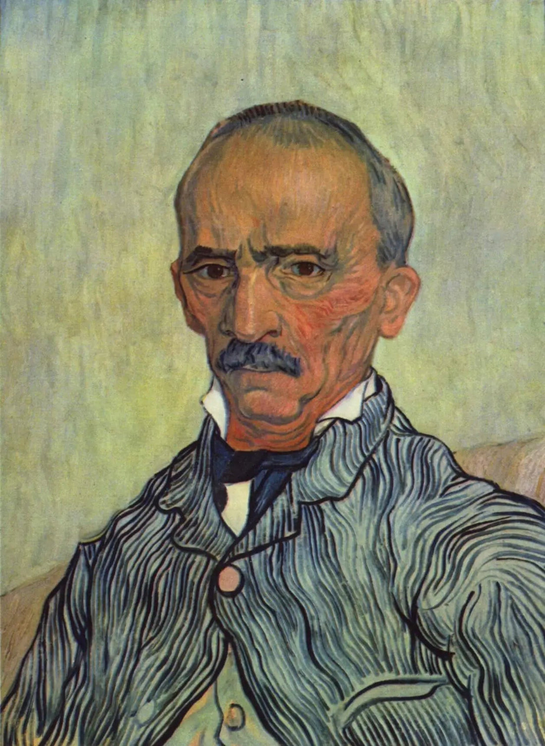 Portræt af superintendent Trabuc på Saint-Paul hospital - Vincent van Gogh