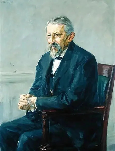 Portræt af zoologen Hermann Strebel - Max Liebermann