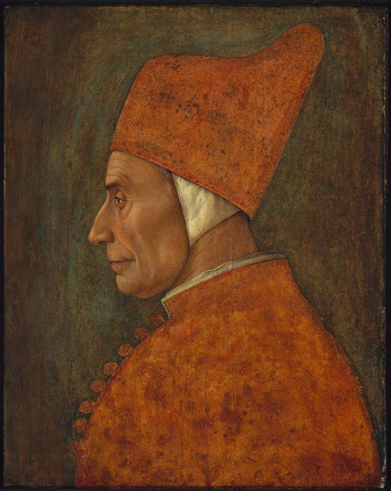 Portræt af en doge, sandsynligvis Pasquale Malipiero - Gentile Bellini