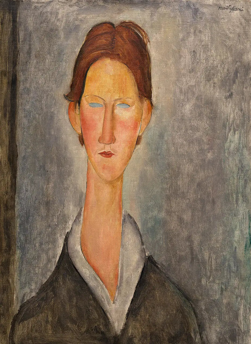 Portræt af en studerende (L'Etudiant) - Amedeo Modigliani