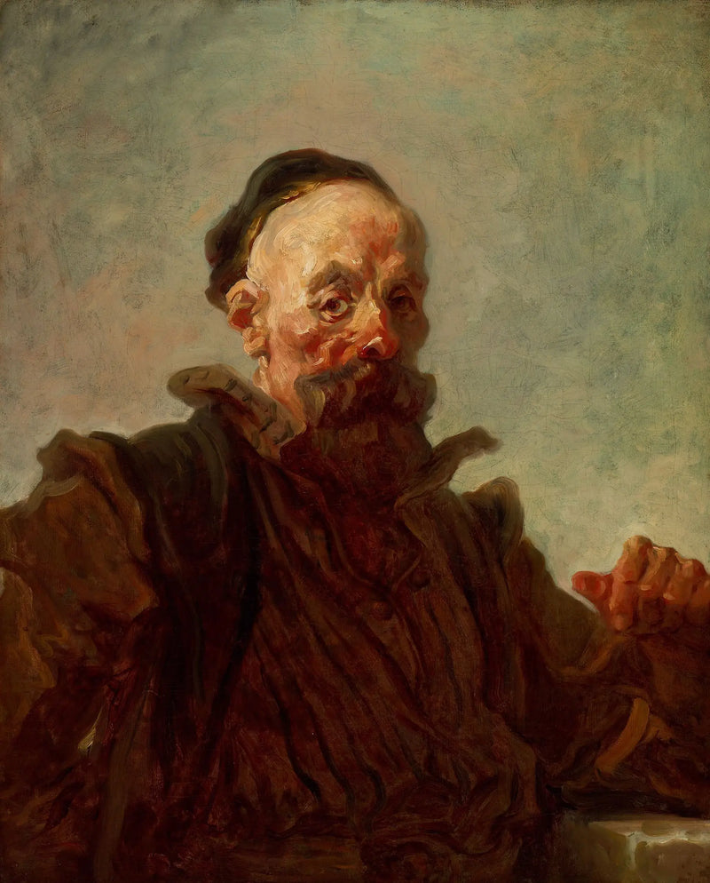 Portrait d'un homme en costume espagnol - Jean-Honoré Fragonard