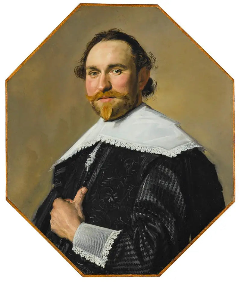 portræt af en ukendt mand - Frans Hals