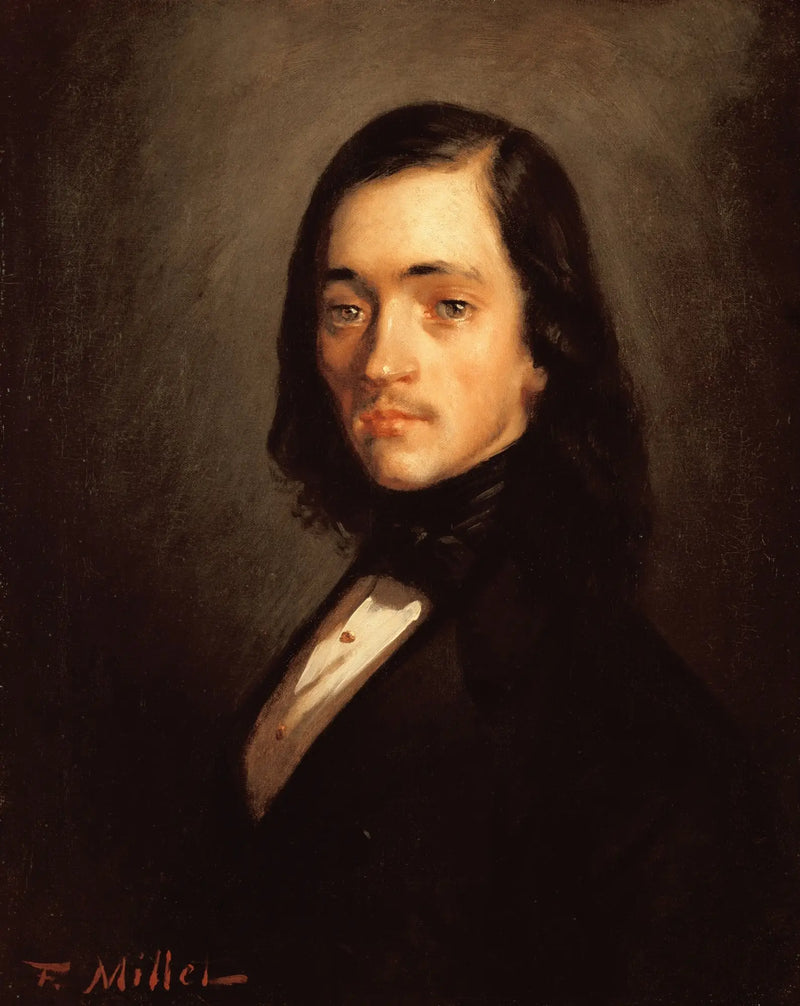 Portræt af en mand - Jean-François Millet