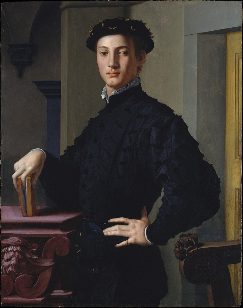 Portræt af en ung mand - Bronzino
