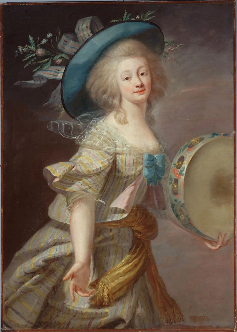 Portrait d'une danseuse - Elisabeth Vigée Le Brun