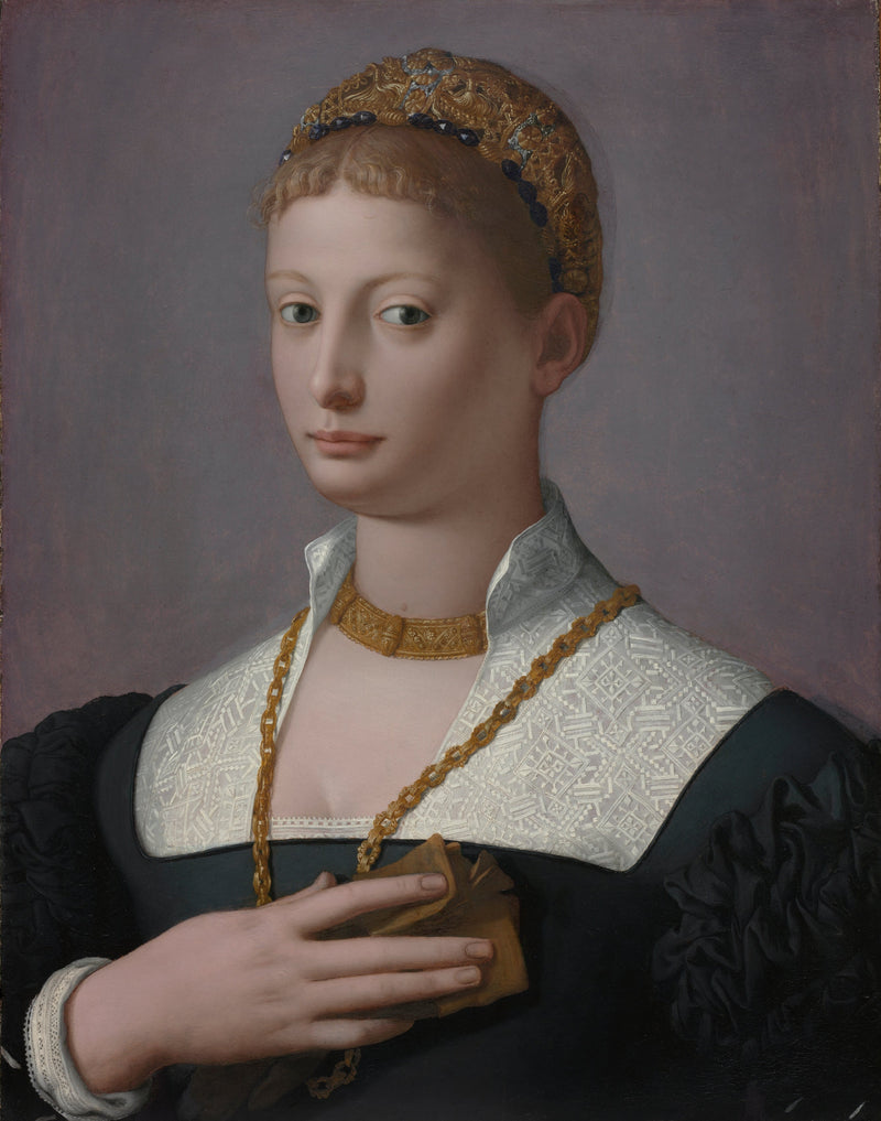 Portræt af en kvinde - Bronzino
