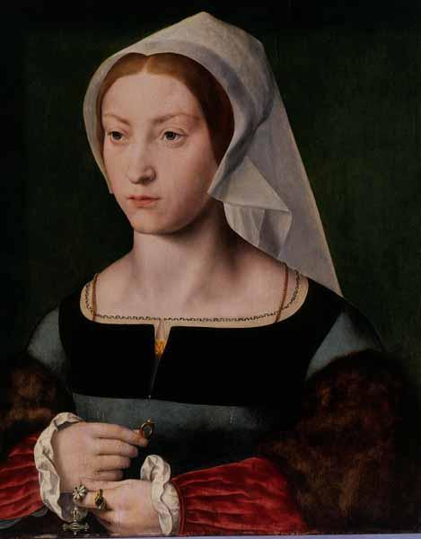 Portrait d’une femme - Joos van Cleve - Alpha Reproduction