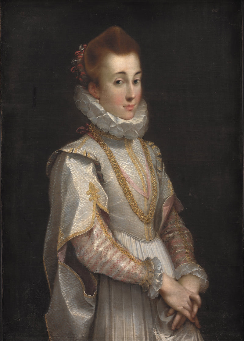 Portræt af en ung dame - Federico Barroci