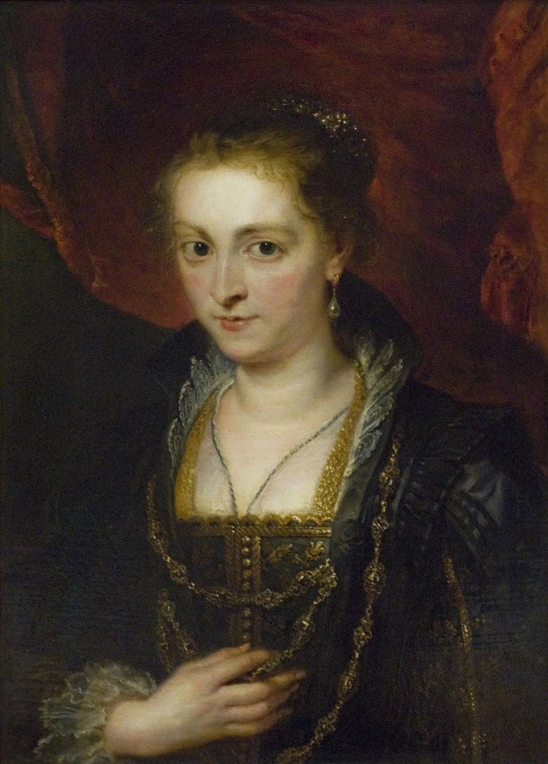 Portræt i profil af en dame - Peter Paul Rubens