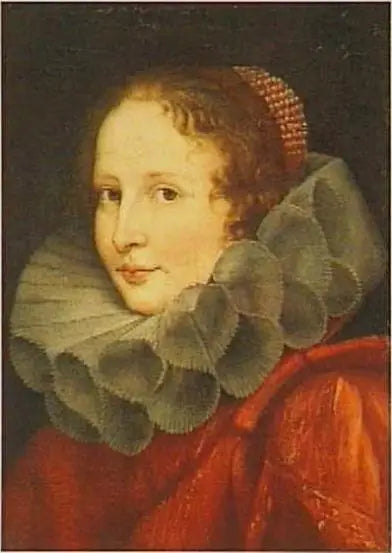 Portræt i profil af en ung genovesisk kvinde - Antoine van Dyck
