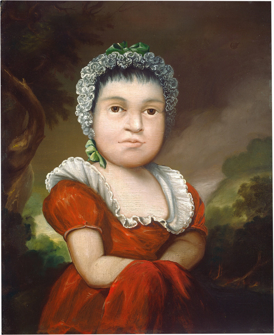 Portrait d'un enfant - Edward Hicks