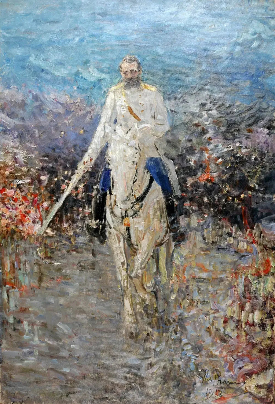 Hesteportæt af Alexander II - Ilya Repin
