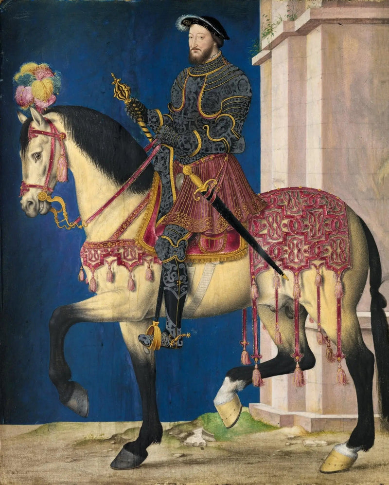 Hesteportæt af François Ier - Jean Clouet