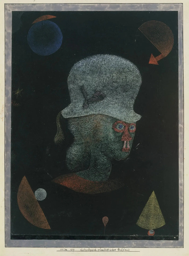 Fantastisk astrologisk portræt - Paul Klee
