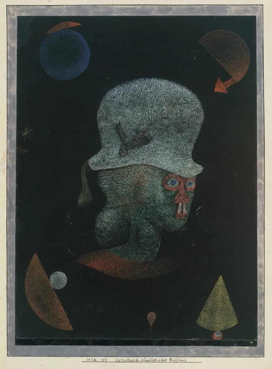 Fantastisk astrologisk portræt - Paul Klee