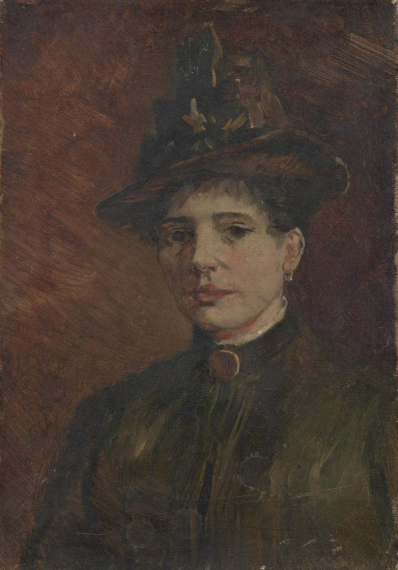 Portræt af kvinde - Vincent van Gogh