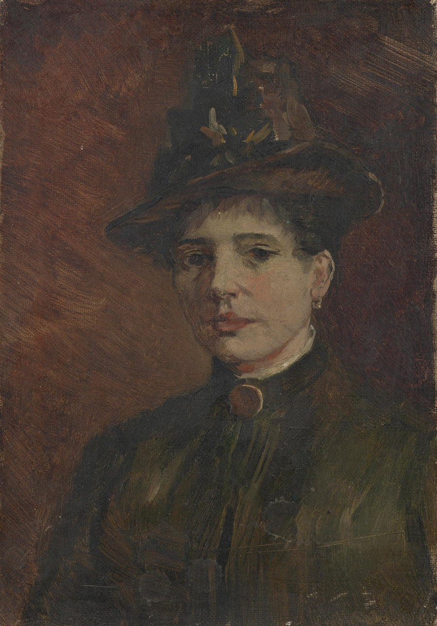Portræt af kvinde - Vincent van Gogh