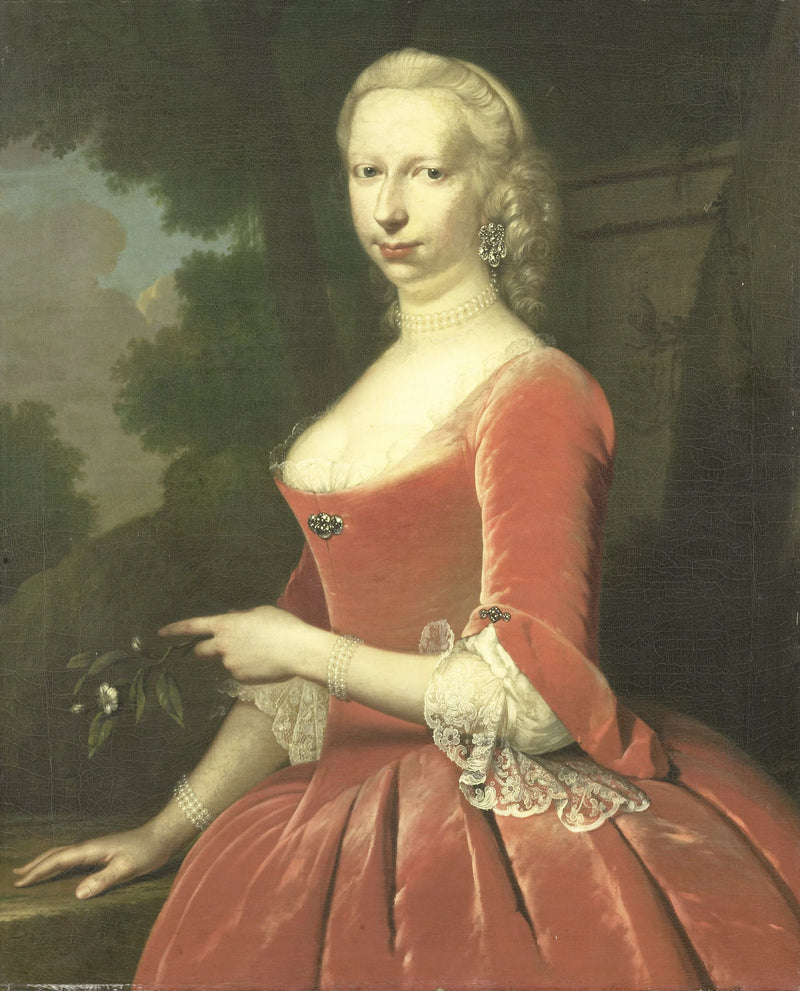 Portrait d'une femme - Frans van der Mijn