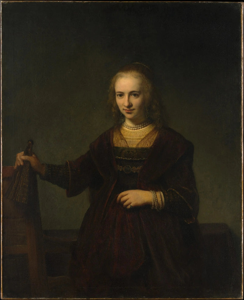 Portræt af kvinde - Rembrandt