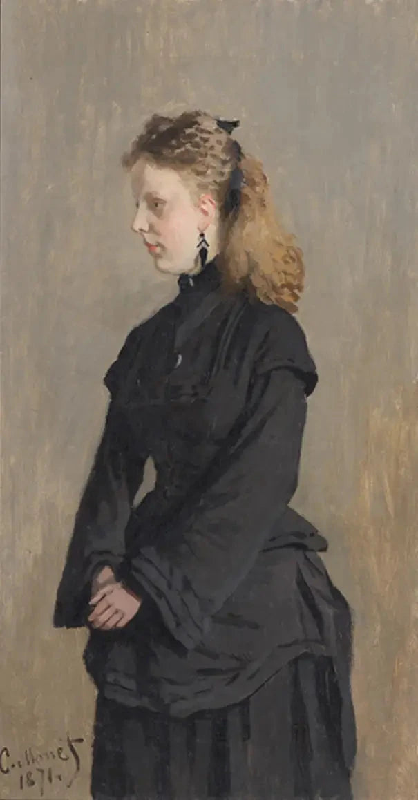 Portræt af Guurtje van de Stadt W192 - Claude Monet