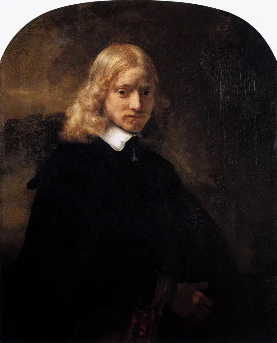 Portræt af en mand, måske Pieter Six - Rembrandt