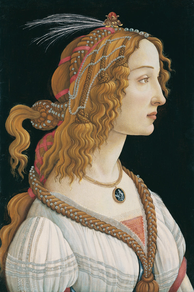 Portrait de Simonetta Vespucci - Sandro Botticelli