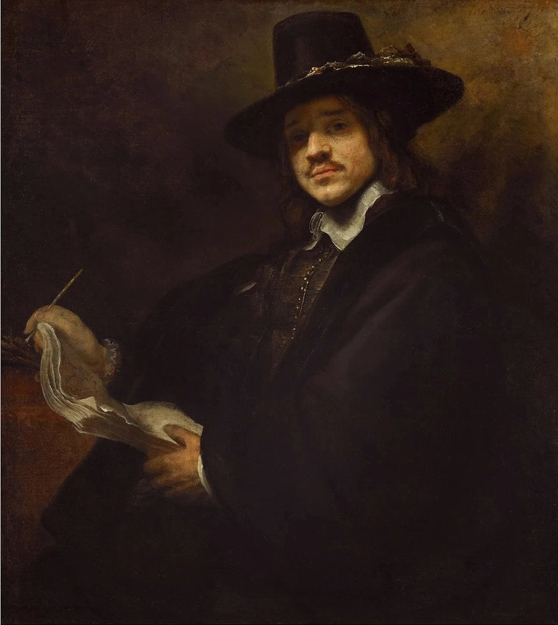 Portræt af en ung kunstner - Rembrandt