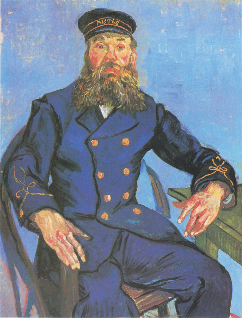 Portræt af Joseph Roulin - Vincent van Gogh