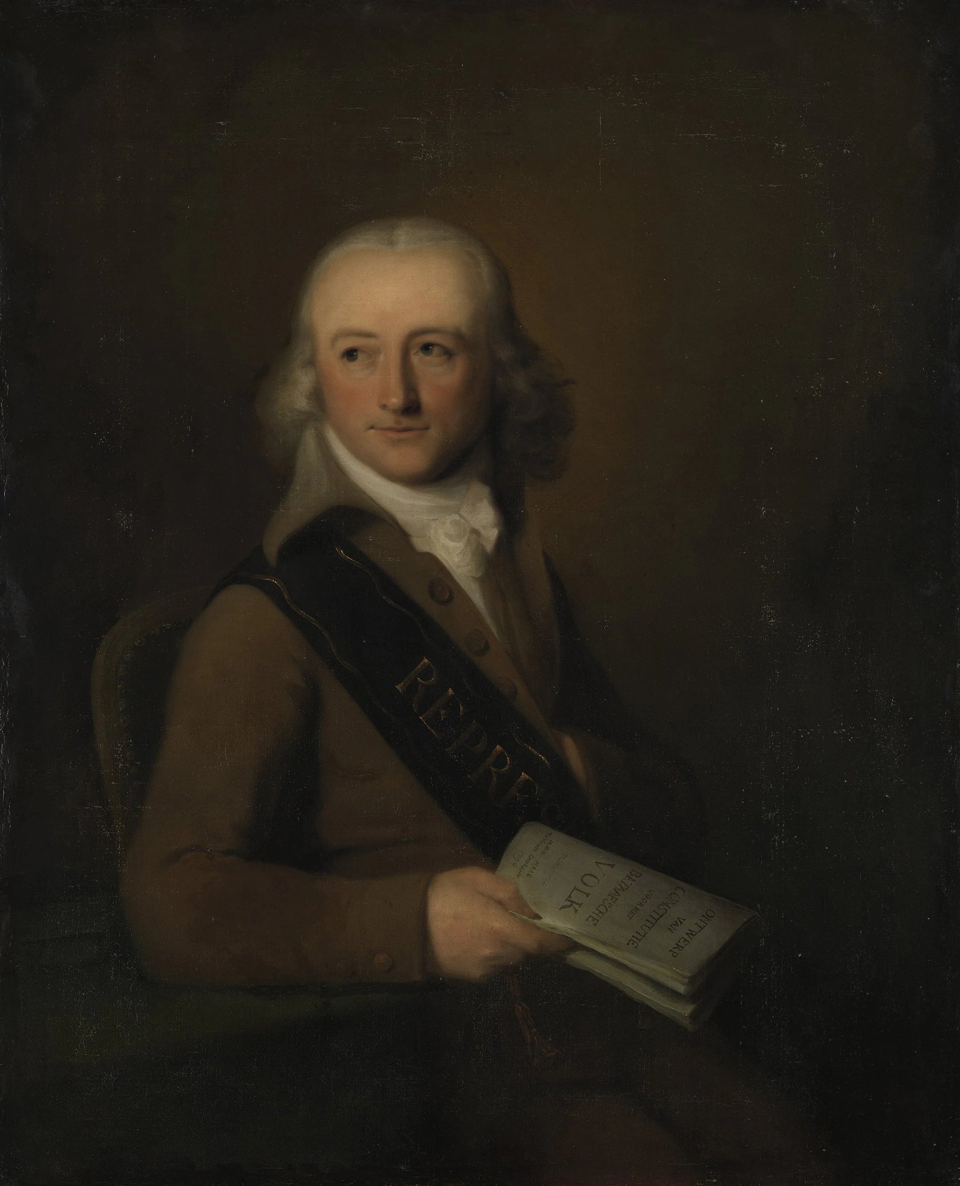 Portrait de Leonardus van der Voort - Johan Bernard Scheffer