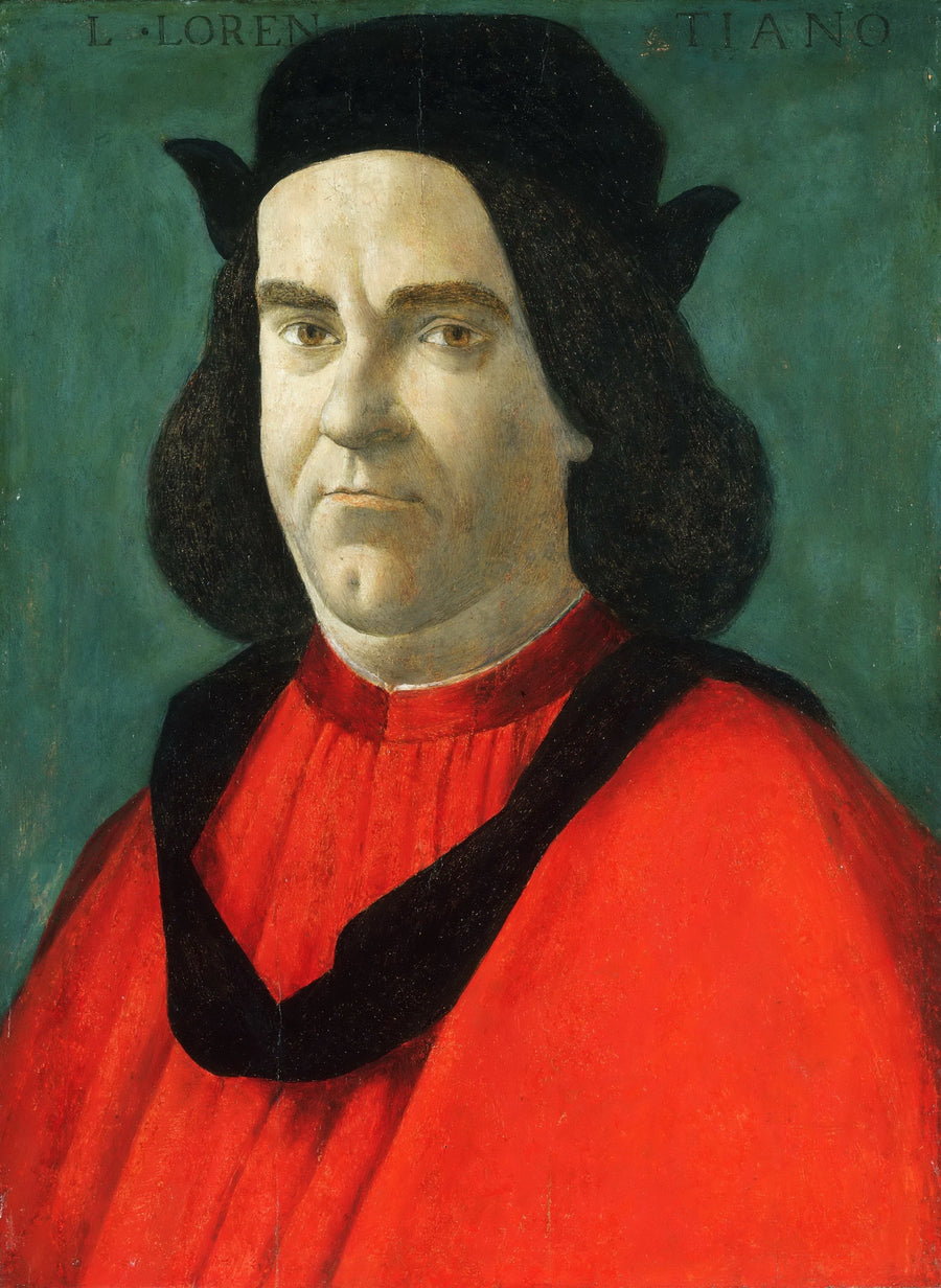 Portrait af Lorenzo di Ser Piero Lorenzi - Sandro Botticelli