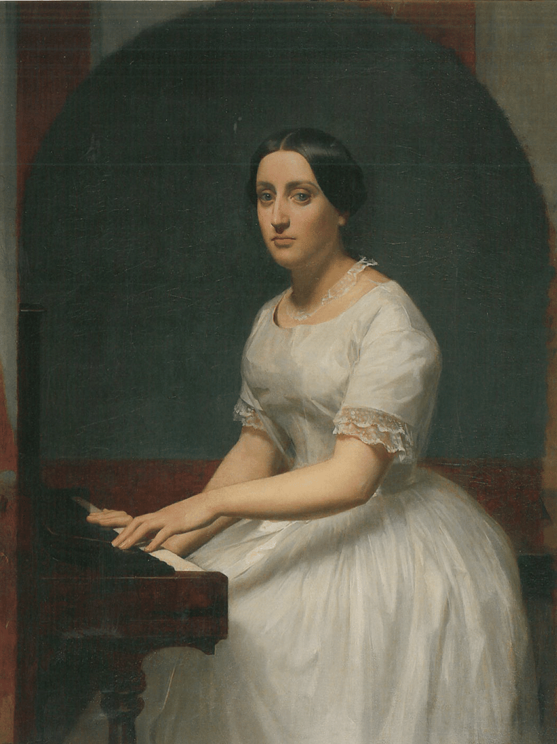 Portrait de Mademoiselle Couder - Bouguereau